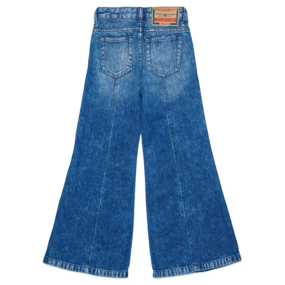 Flared Denim Jeans