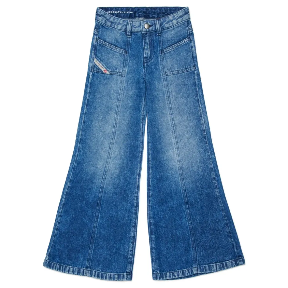 Flared Denim Jeans