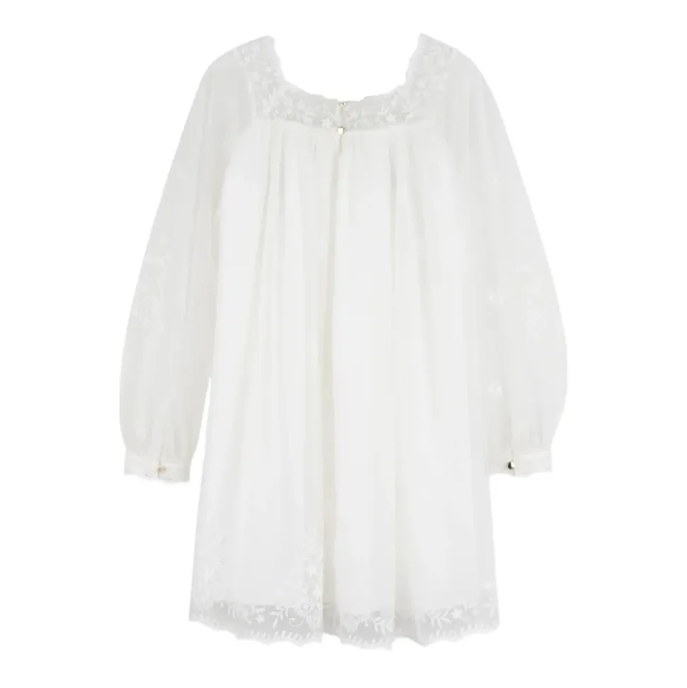 Floral Embroidered Dress