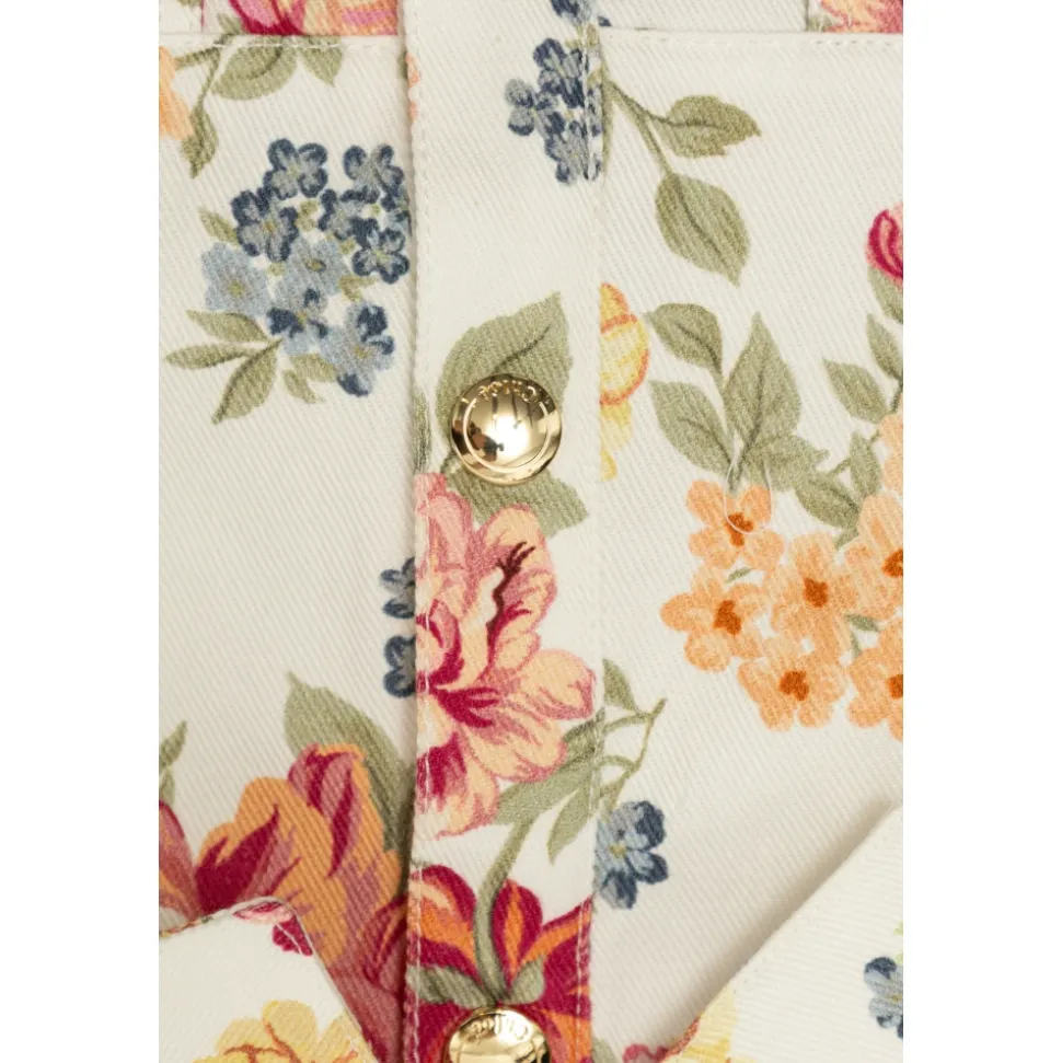 Floral Motif Jakke