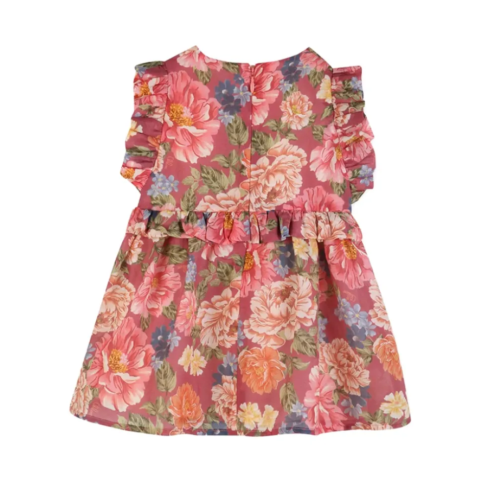Floral Ruffled Dress