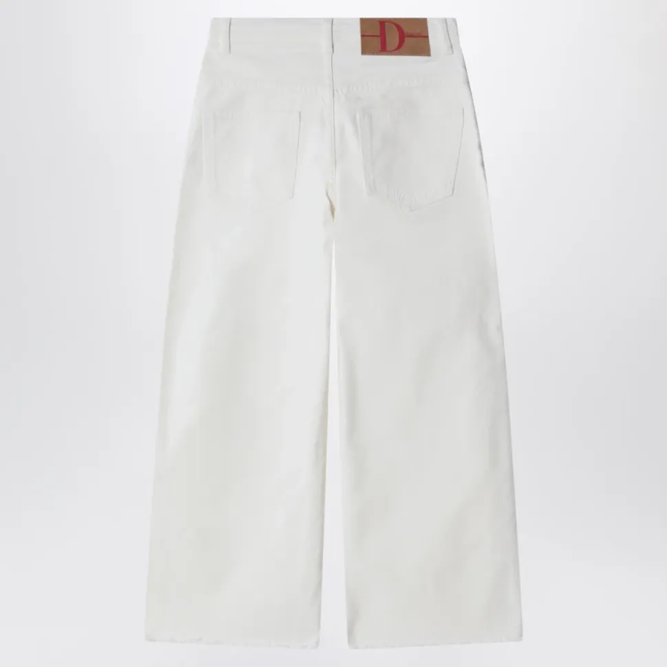 Frayed Hem Jeans