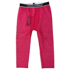 Fuksia DG Logo Cropped Tights