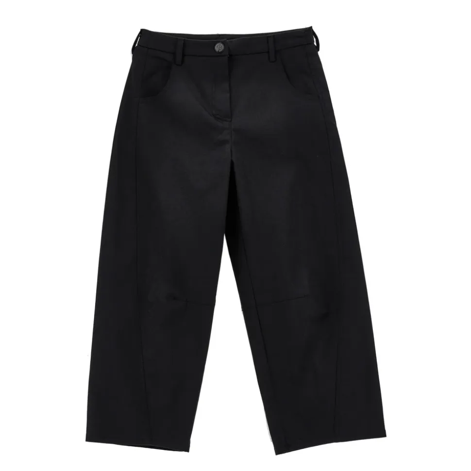 Gabardine Cropped Pant