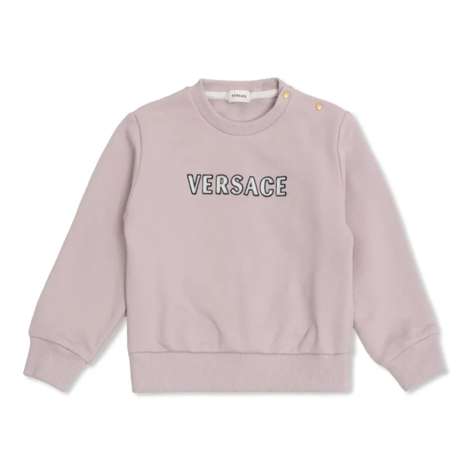 Genser med brodert logo