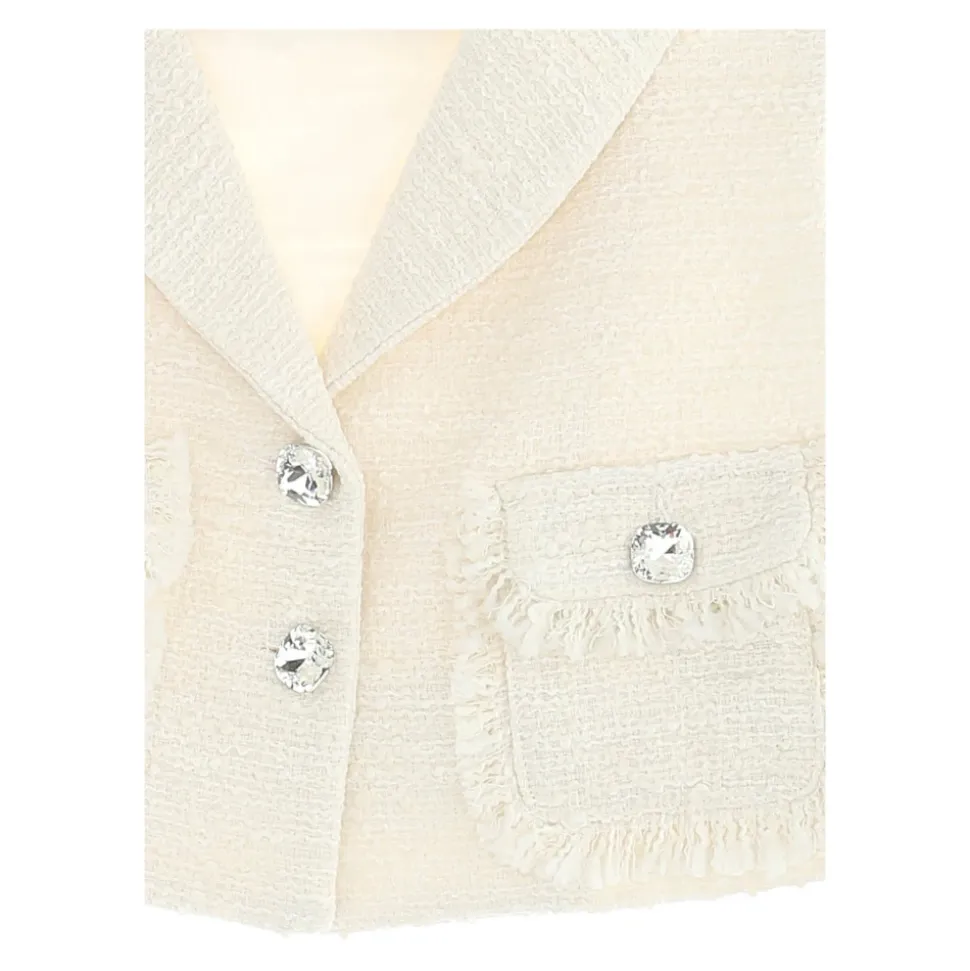 Gilet i bouclé