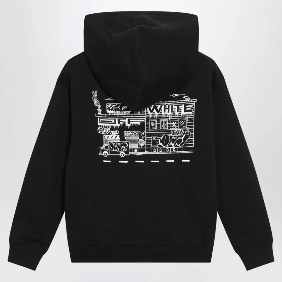 Graffiti Hoodie Zip Up