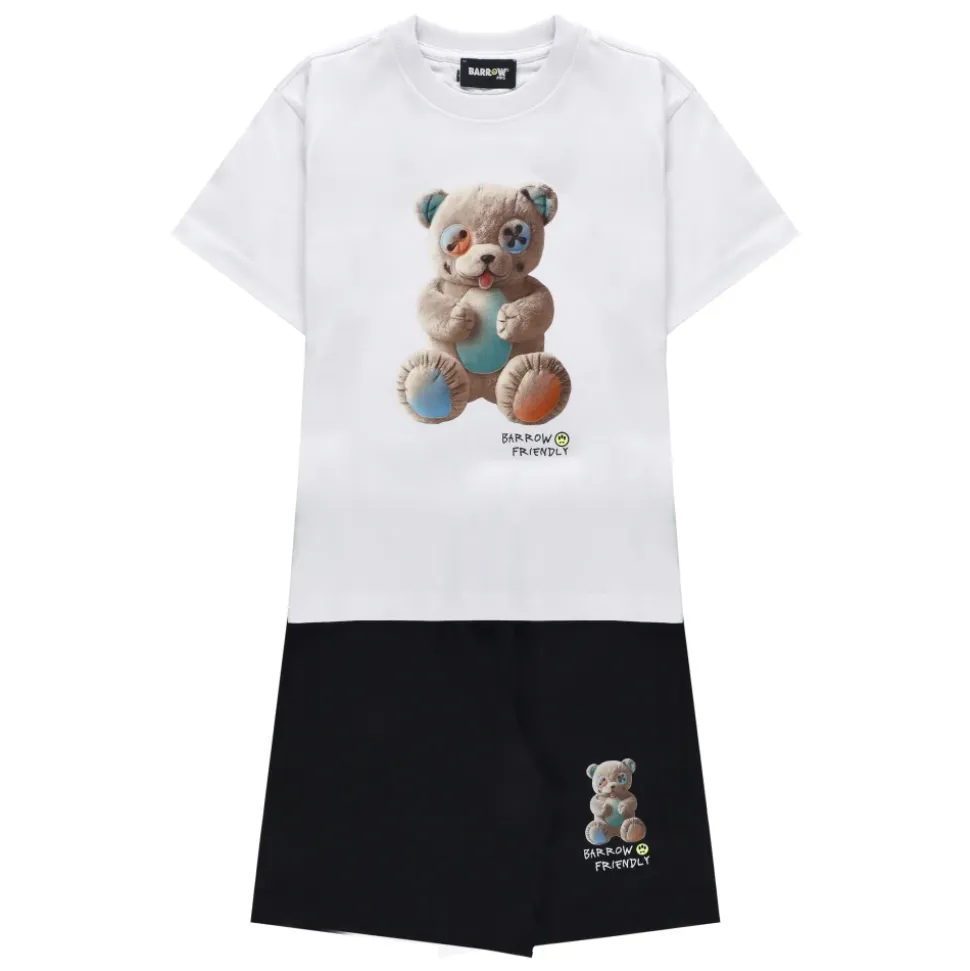 Graphic-print Shorts Set