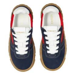 Greca Suede & Nylon Sneaker