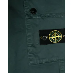 Grønne Cargo Bukser med Kompas Badge