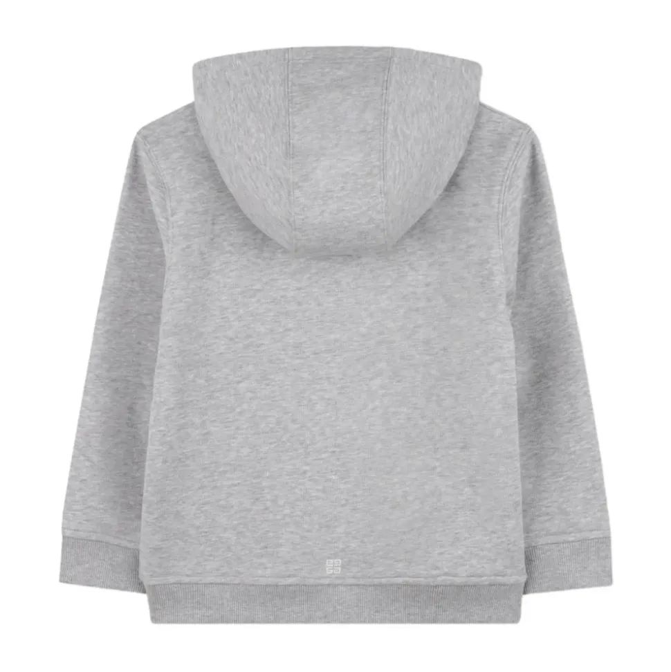 Grå Sweatshirt Stilig Avslappet Slitasje