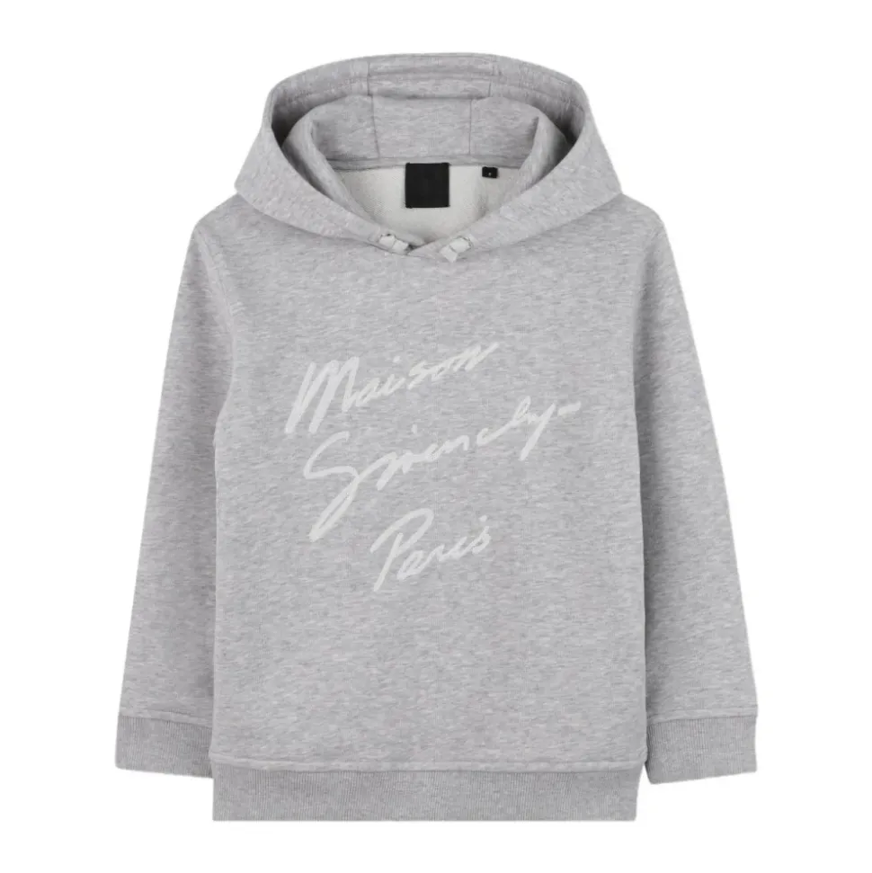Grå Sweatshirt Stilig Avslappet Slitasje