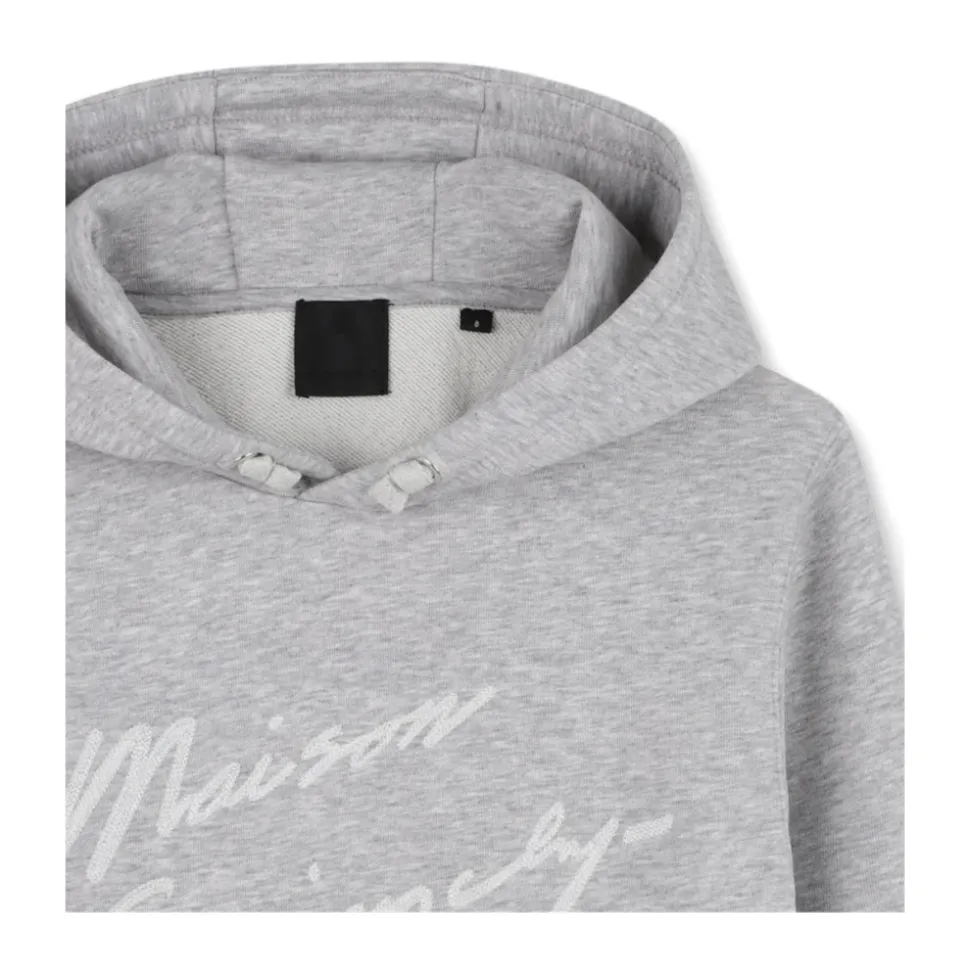 Grå Sweatshirt Stilig Avslappet Slitasje