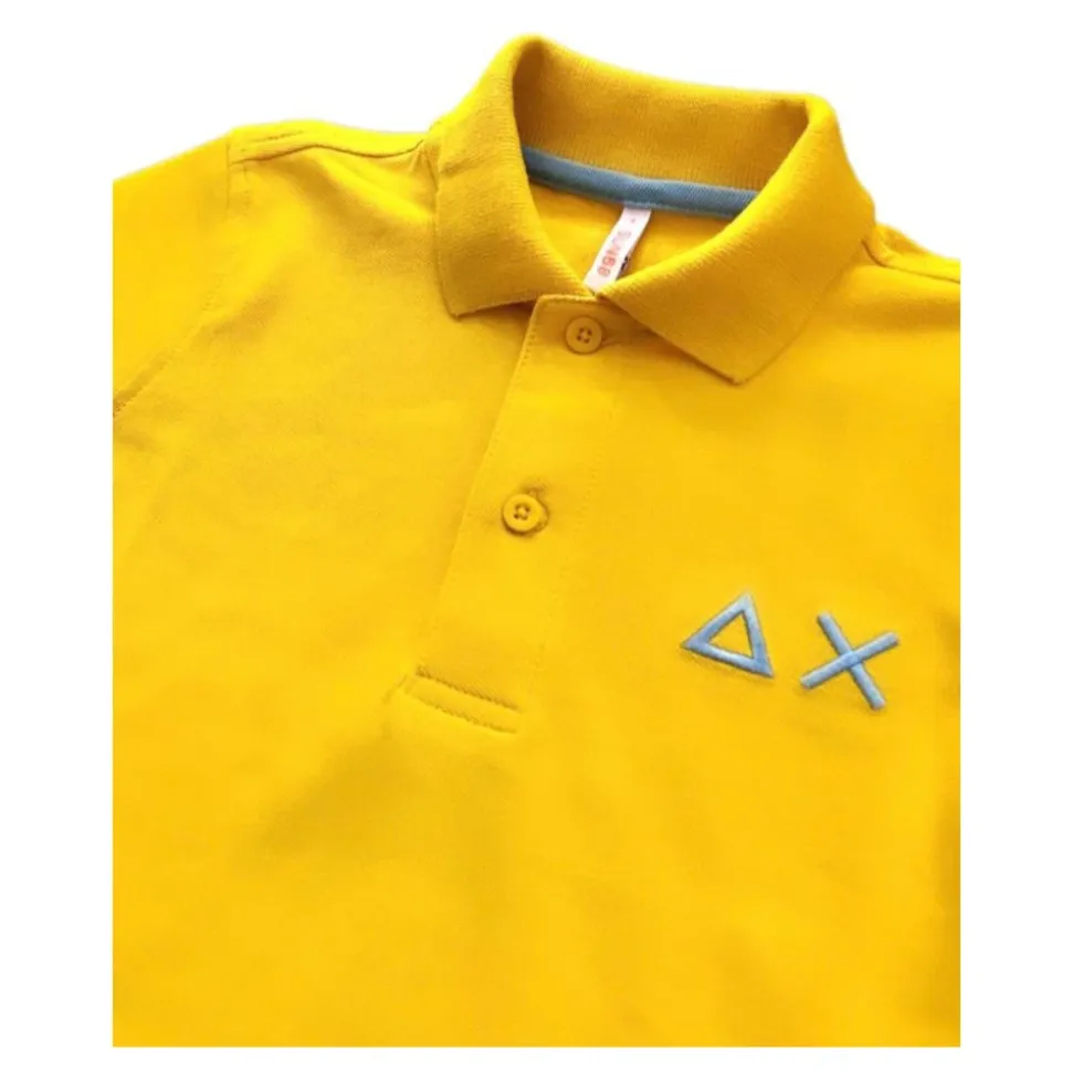 Gul Poloskjorte for Barn
