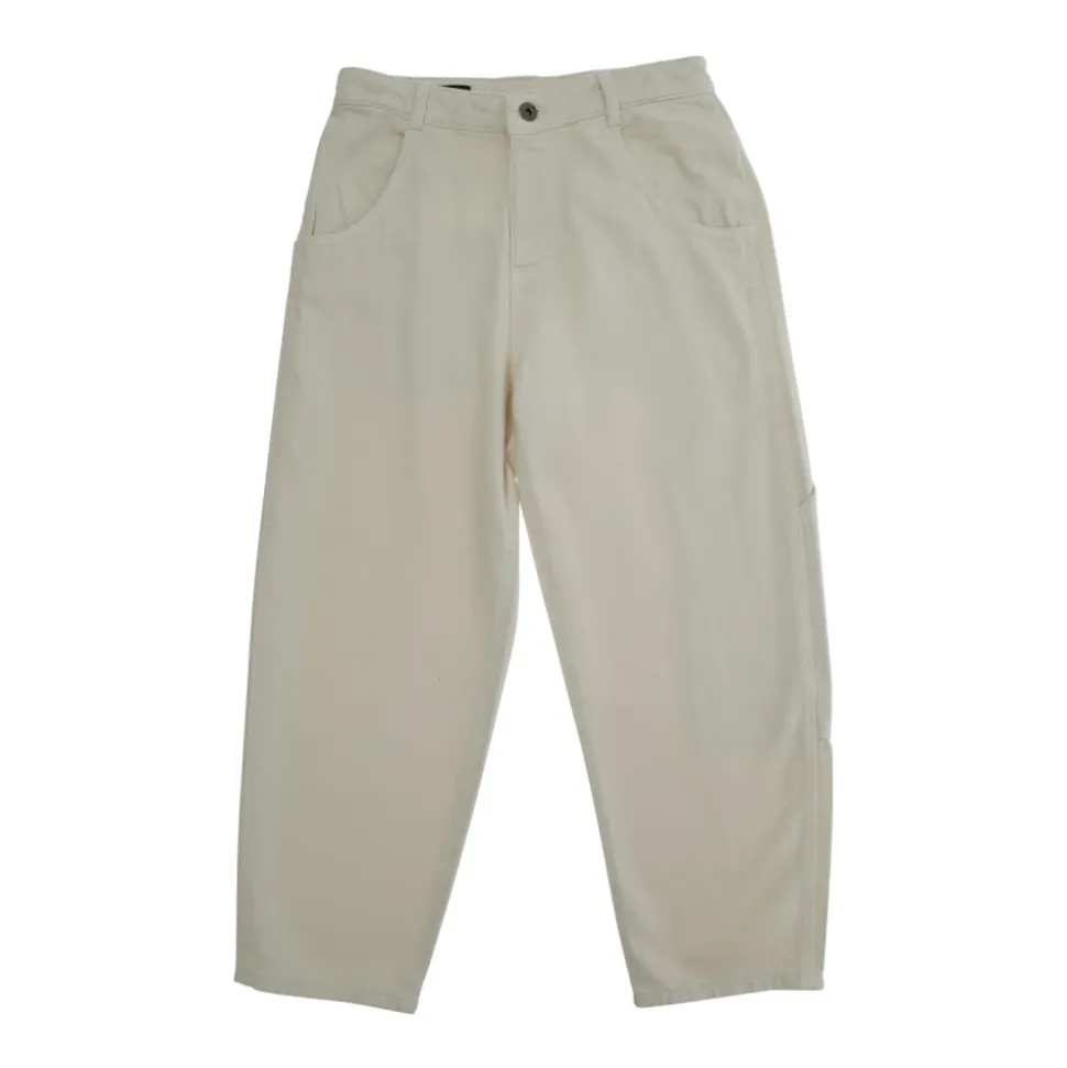 Gutter 5-lommers bomullsbukser Beige