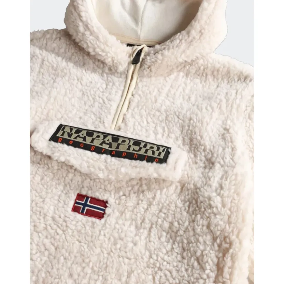 Half-Zip Hooded Sweatshirt