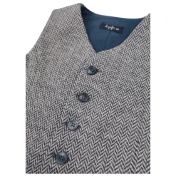 Herringbone Cotton Gilet