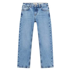 High-Waist Straight Jeans