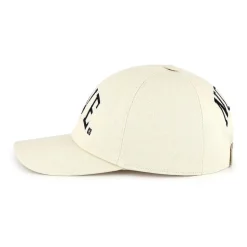Hvit Bomullshatt med Broderi Logo