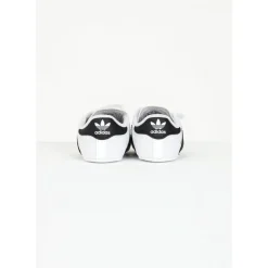 Hvite Baby Sneakers med Kontrastdetaljer
