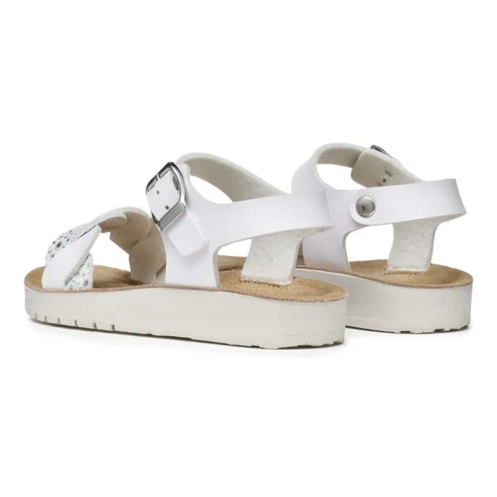 Hvite Jentesandaler for Barn