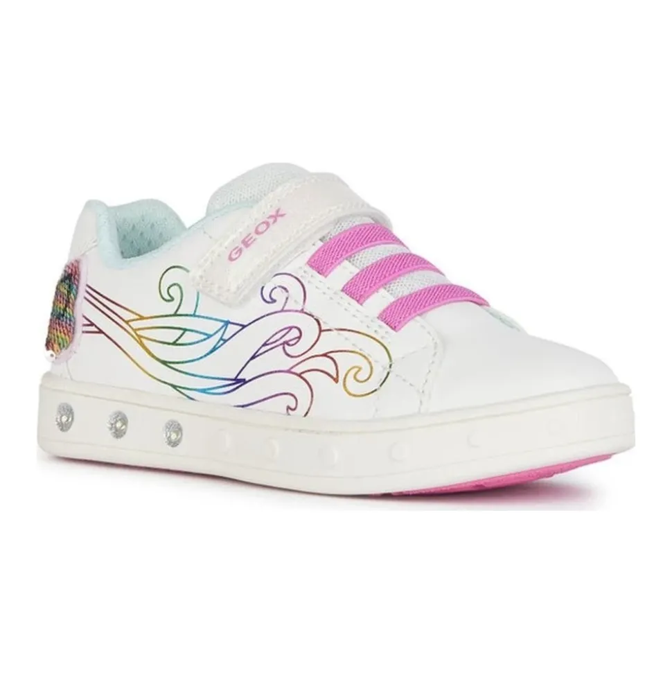 Hvite Skylin Sneakers for Jenter