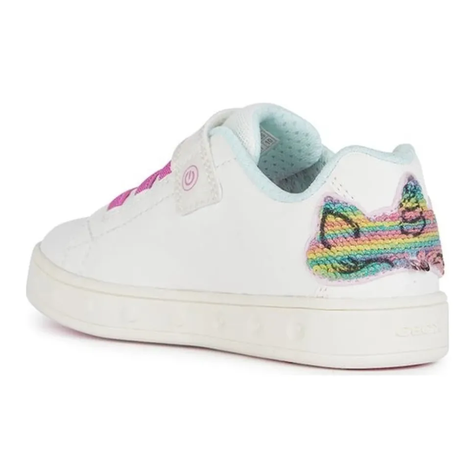 Hvite Skylin Sneakers for Jenter