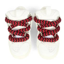 Hvite Slange Sneakers