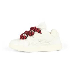 Hvite Slange Sneakers