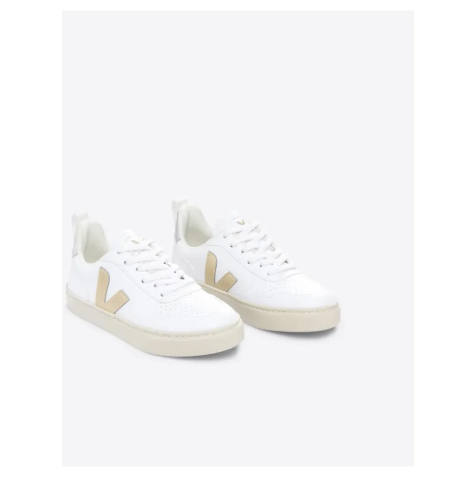 Hvit Platina Sølv Sneakers