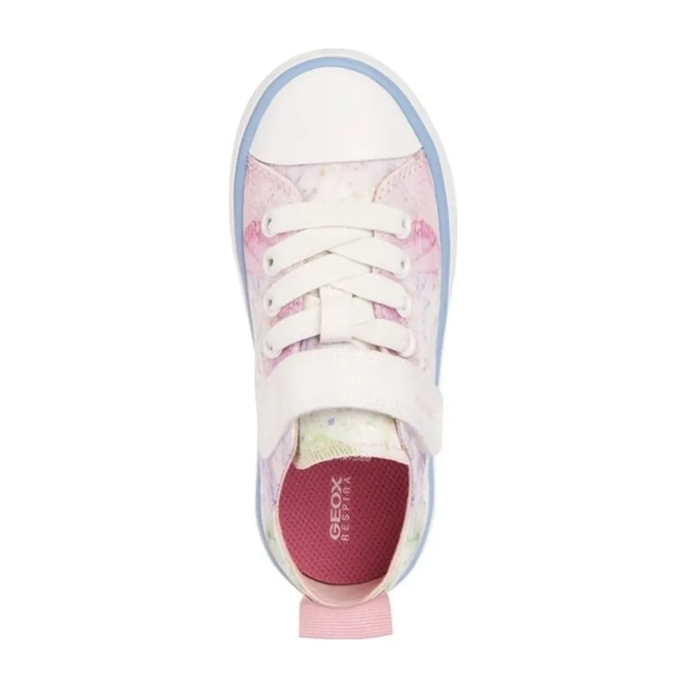 Hvit Rosa Jenter Barn Sneakers