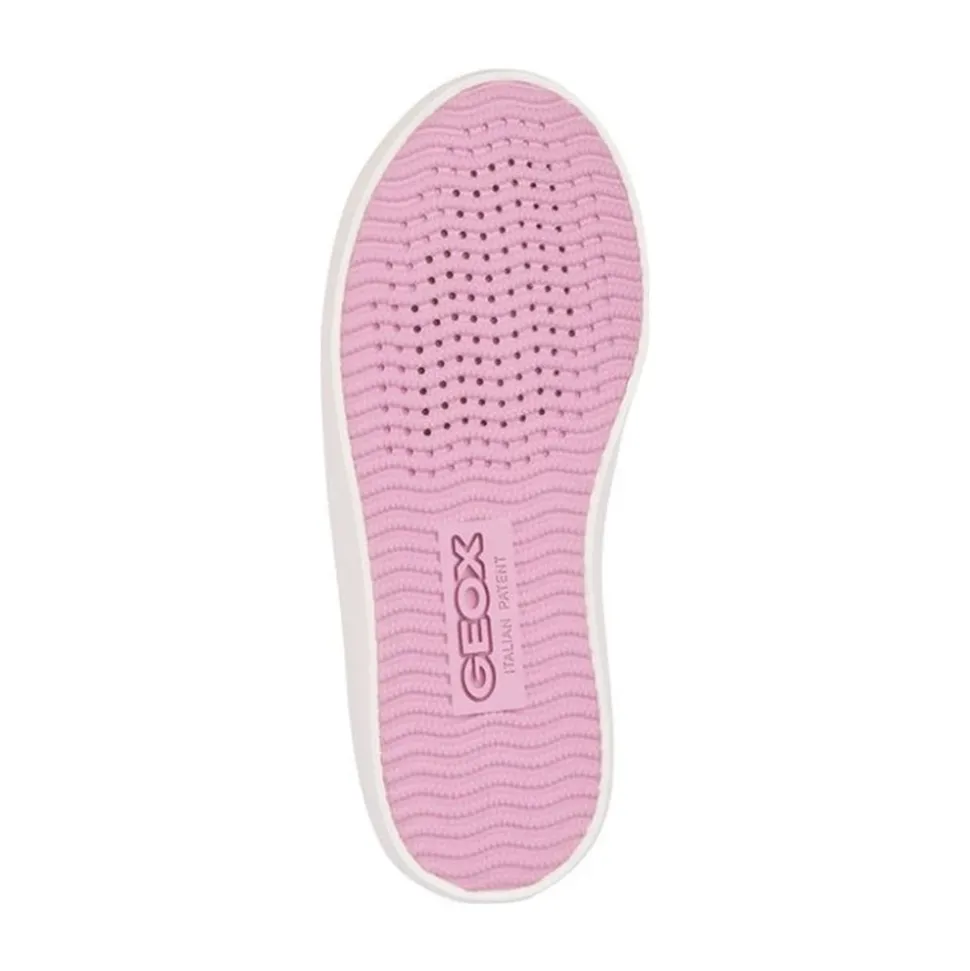 Hvit Rosa Jenter Barn Sneakers