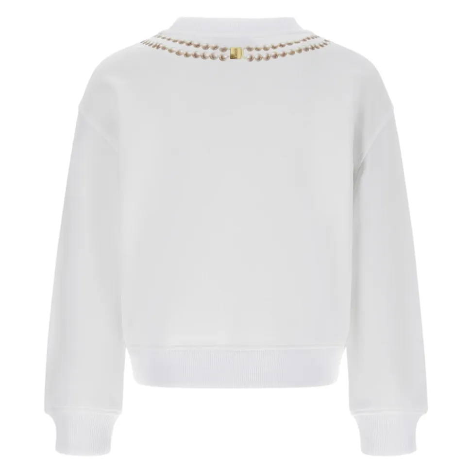 Hvit Sweatshirt HDF068LCA
