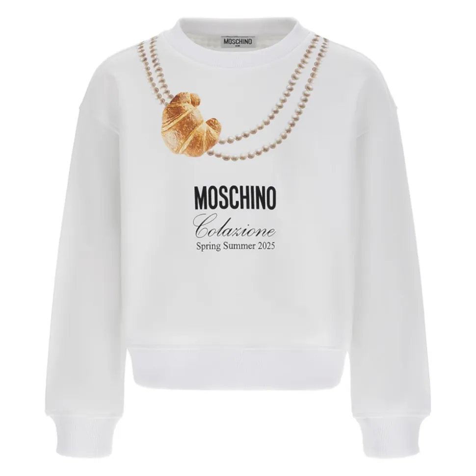 Hvit Sweatshirt HDF068LCA