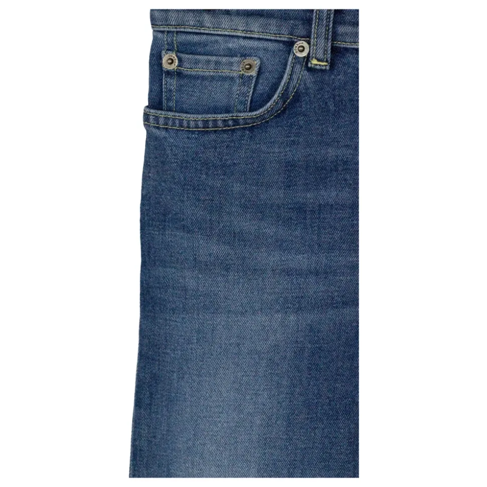 Indigo bomullsdenim jeans