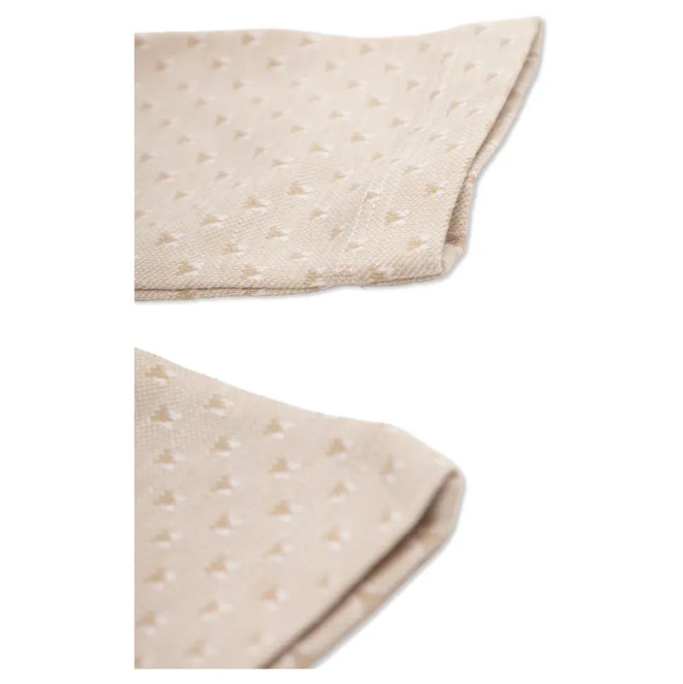 Jacquard Bomullspiqué Polo