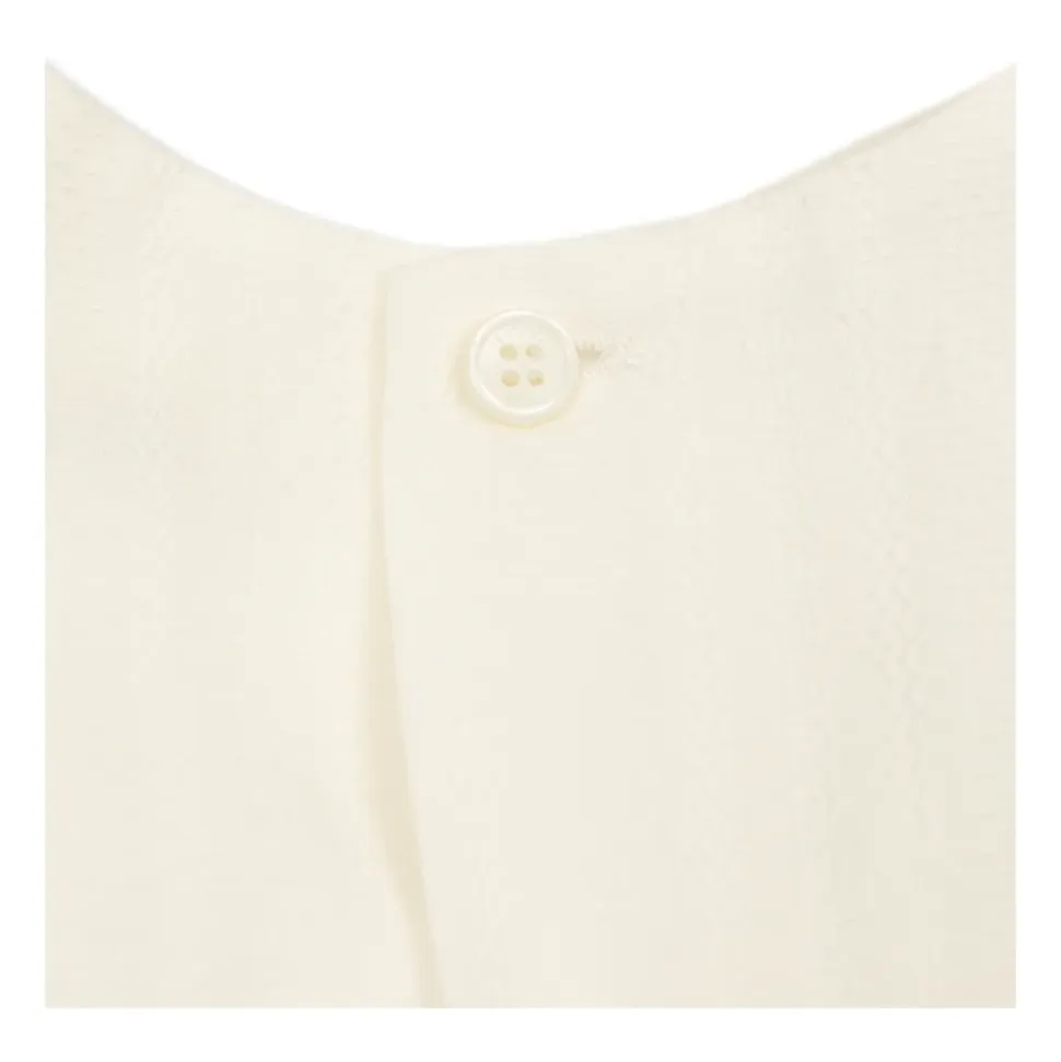 Jacquard Bomullspoplin Kjole