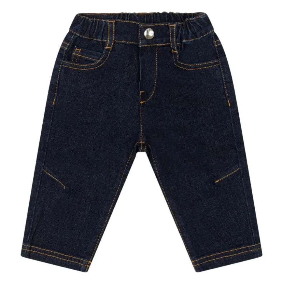 Jeans med denimlook