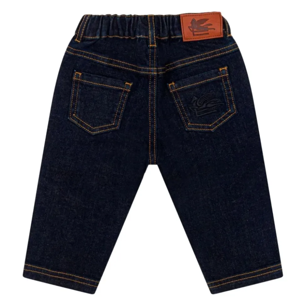 Jeans med denimlook
