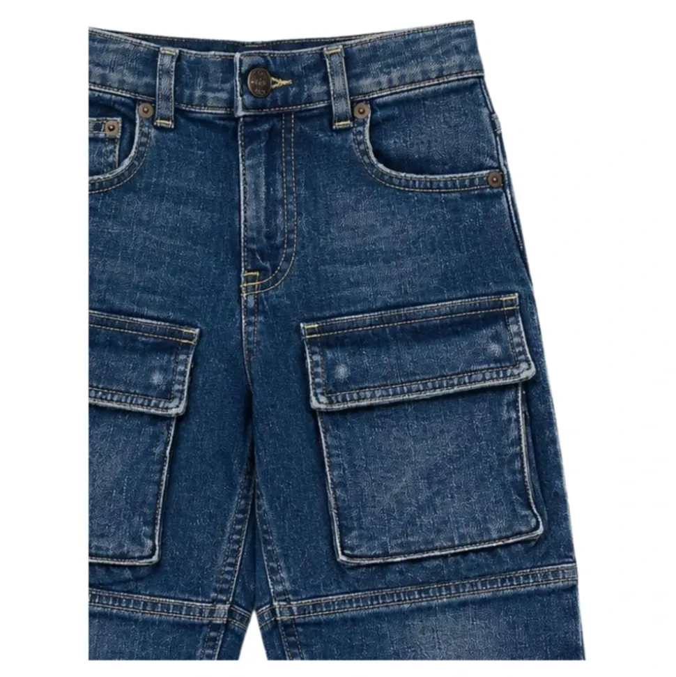 Jeans med flere lommer