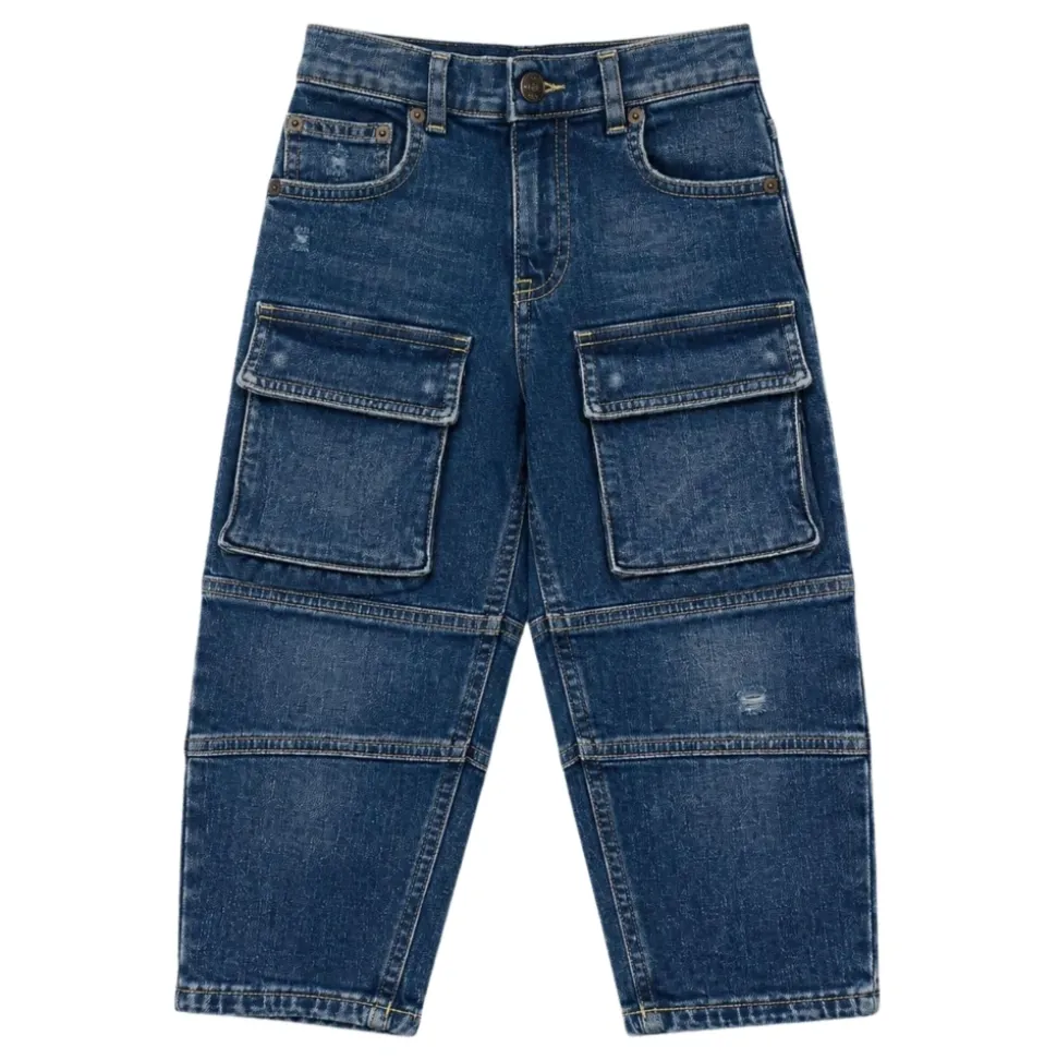 Jeans med flere lommer