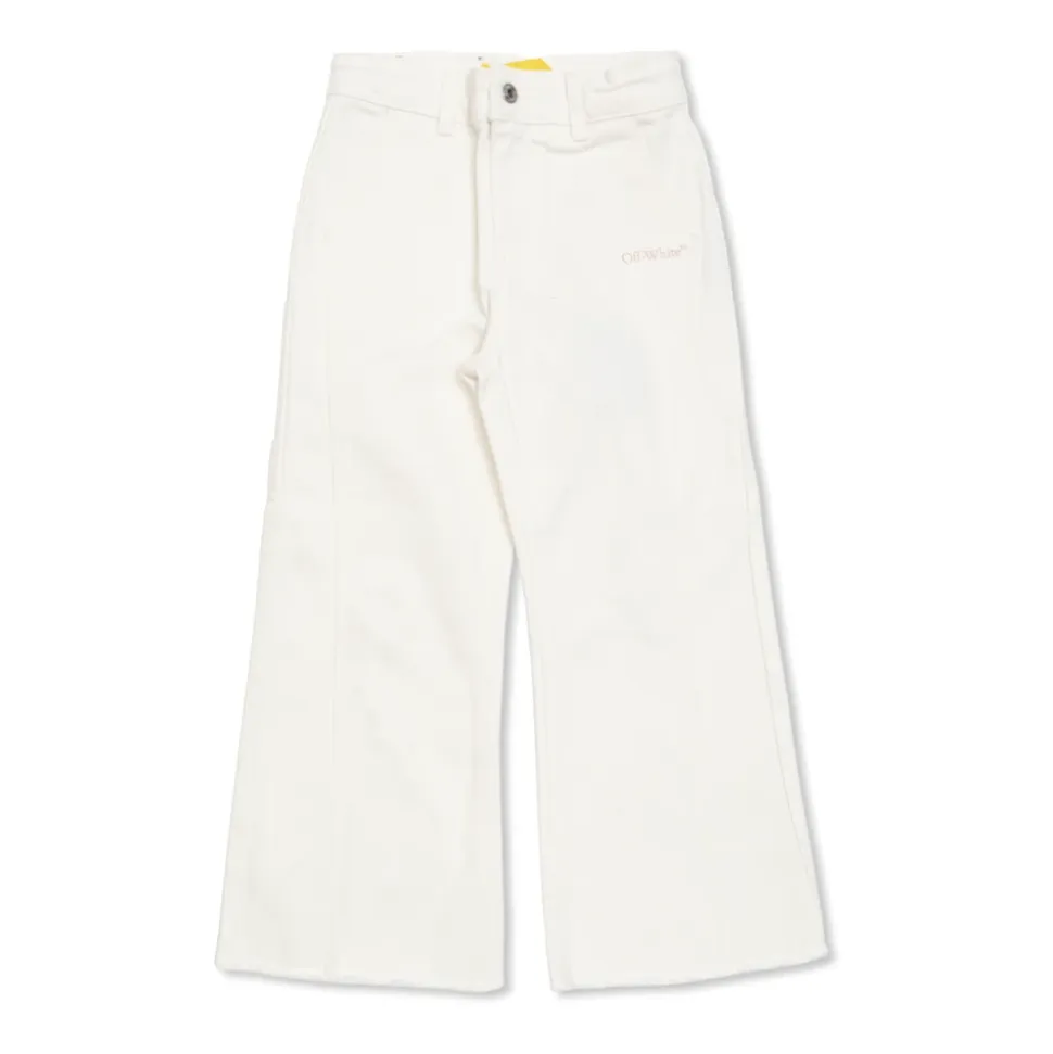 Jeans med logo