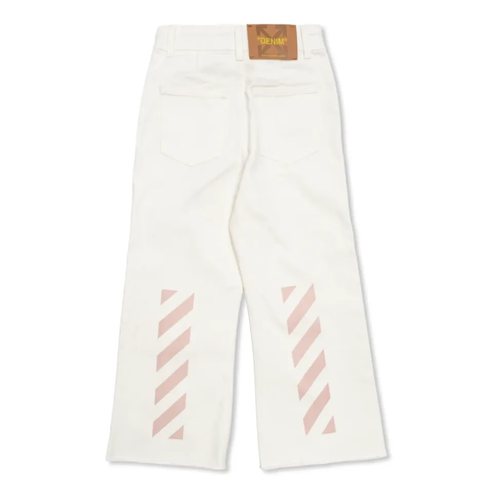Jeans med logo