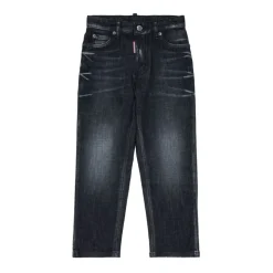 Jeans med slitt effekt