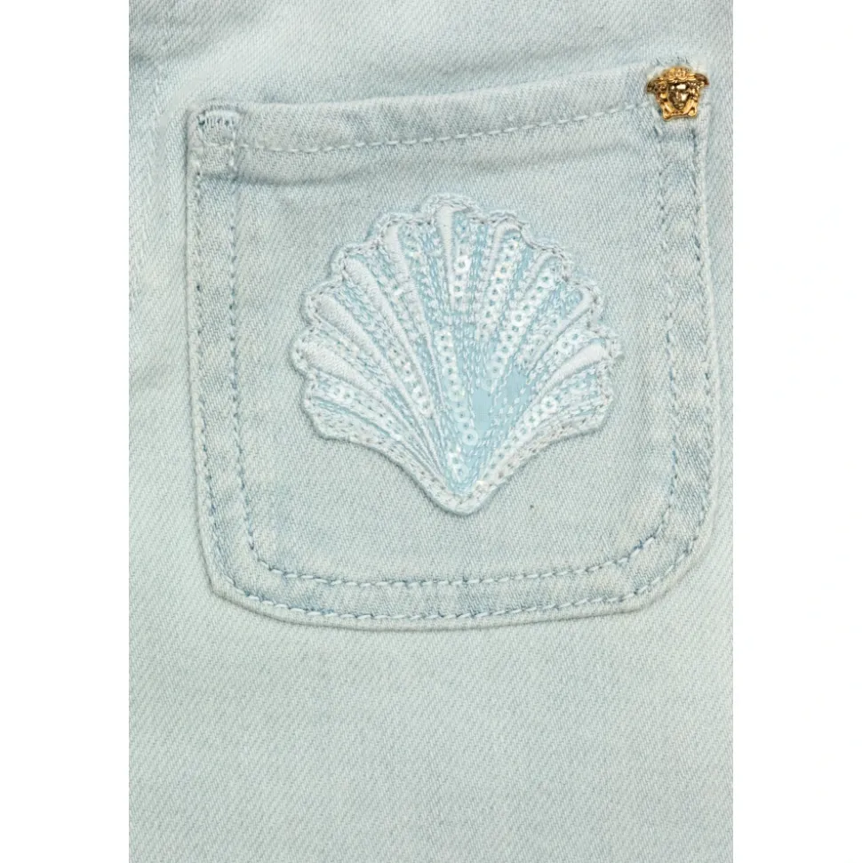 Jeans med utsvingte ben