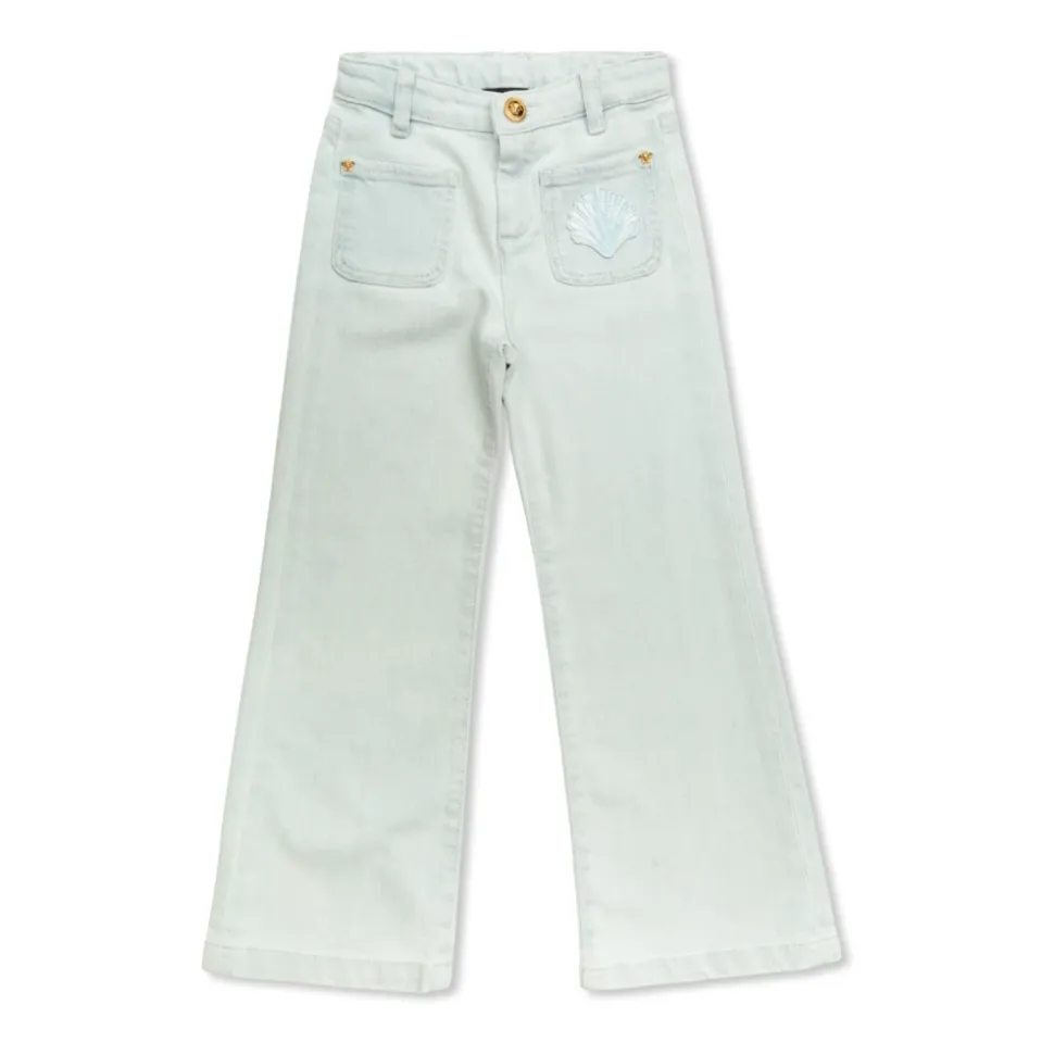 Jeans med utsvingte ben