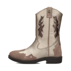 Jenter Cowboy Boots med Metallic Look
