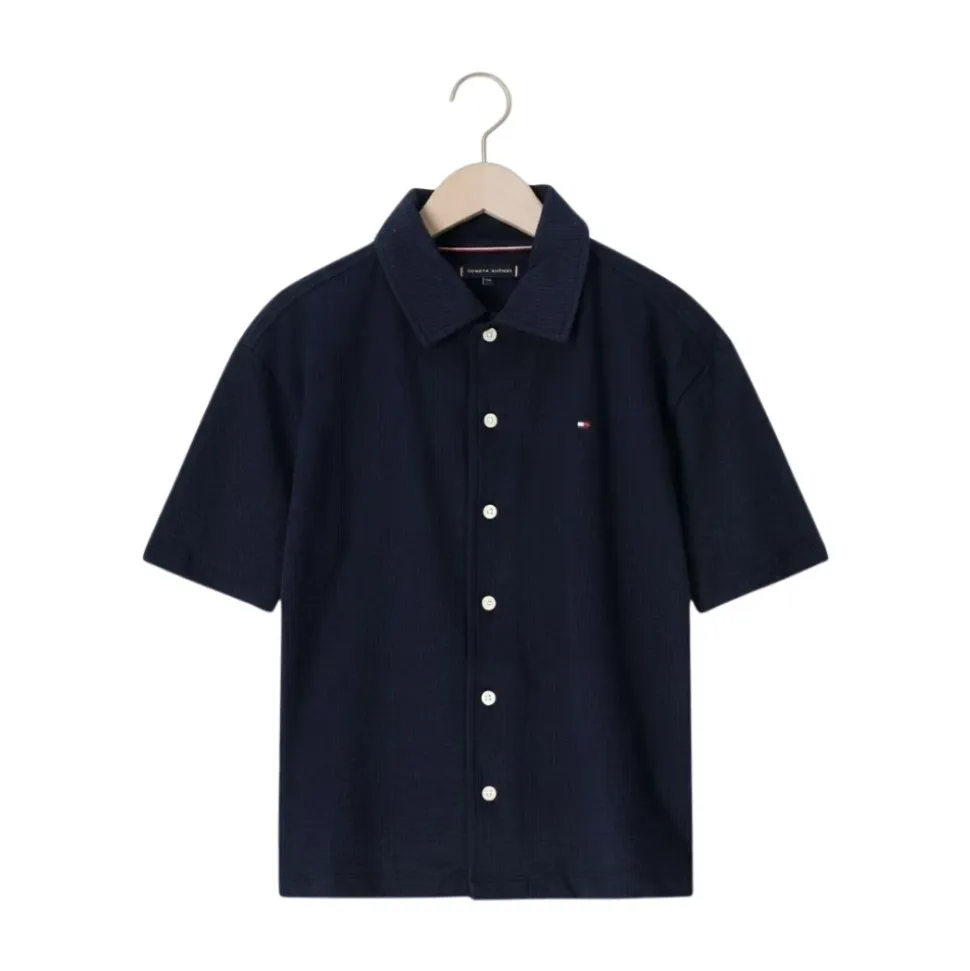 Jersey Seersucker Shirt SS