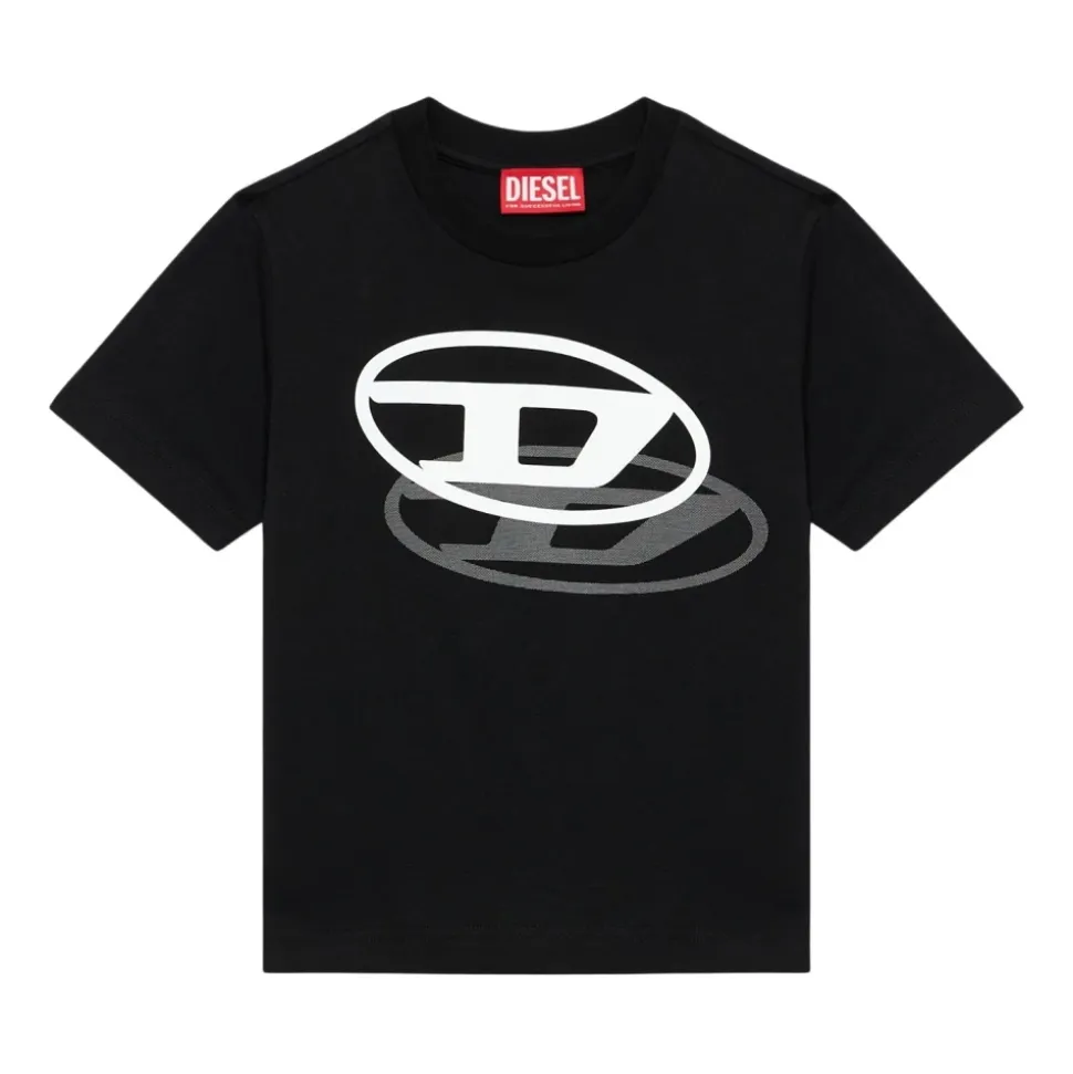Jersey T-skjorte med korte ermer