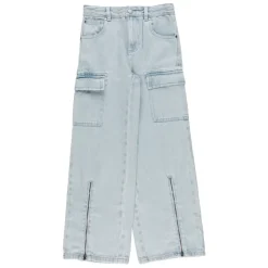 Junior Lys Blå Bomullsjeans